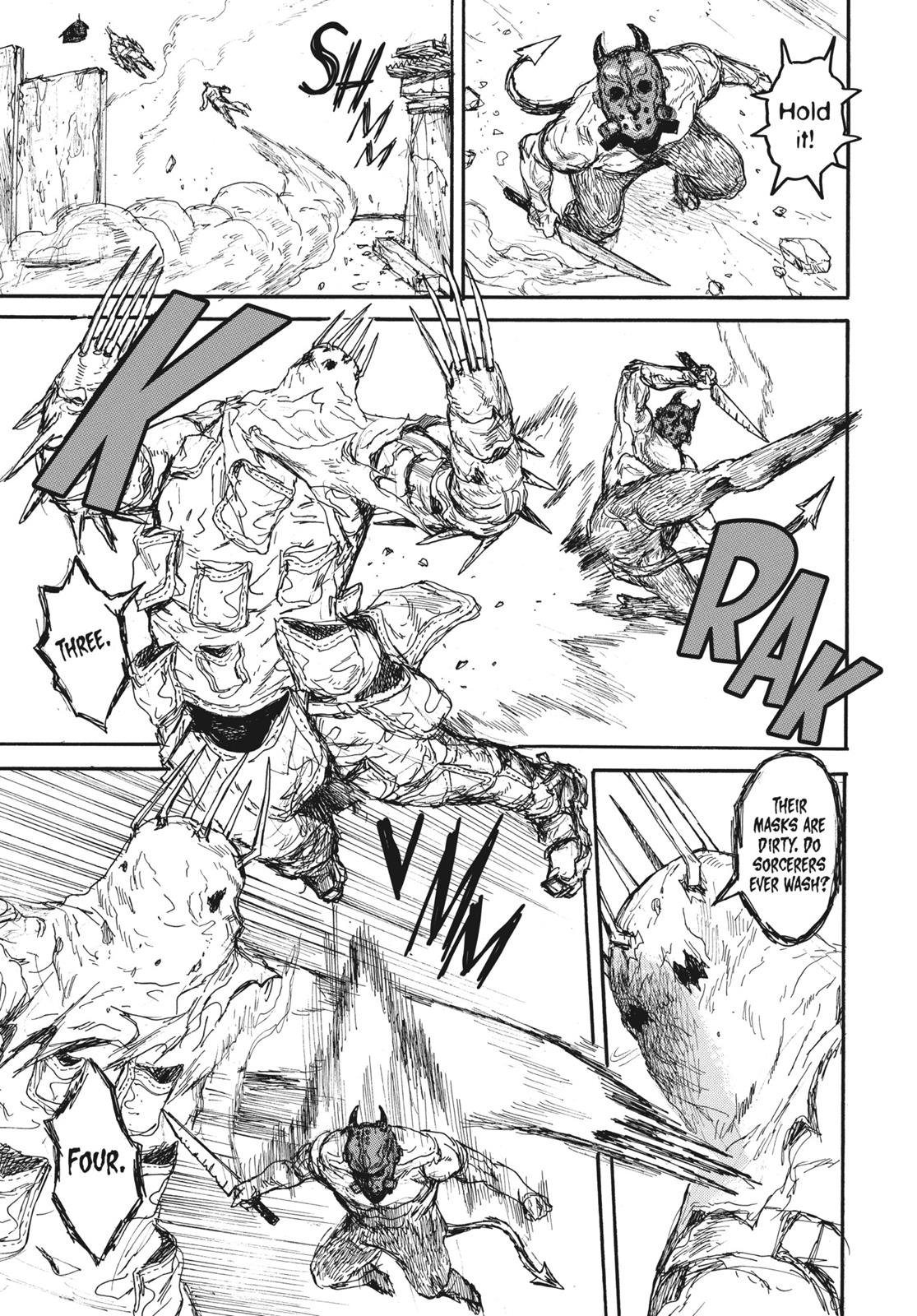 Dorohedoro Chapter 153 page 28 - Chapter 153: Hole-Kun's Counting Song