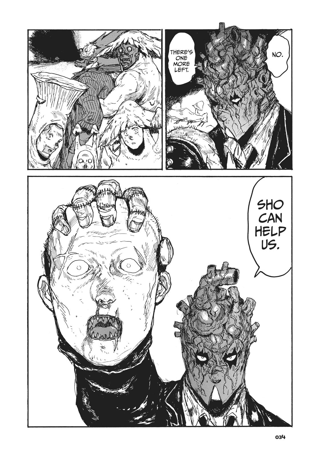 Dorohedoro Chapter 156 page 34 - Chapter 156: Offense and Defense Inside The Mushroom