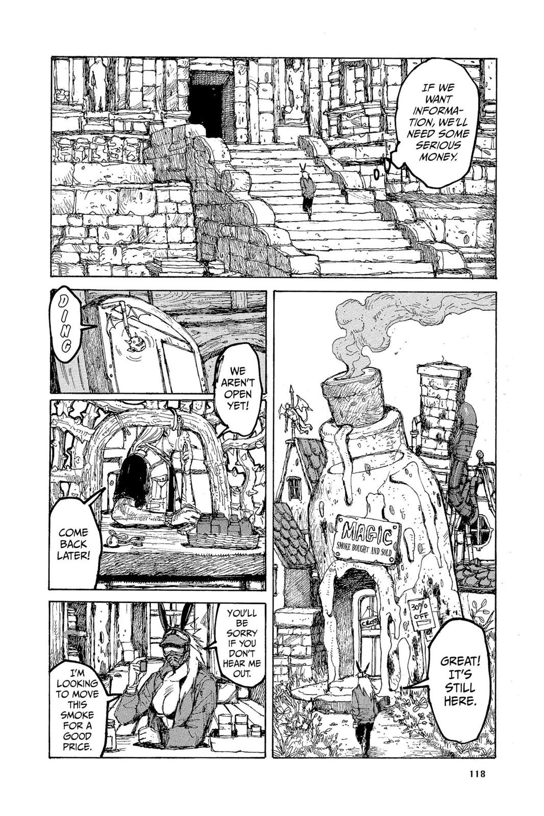Dorohedoro Chapter 16 page 12 - Chapter 16: The Girl Who Sells Smoke