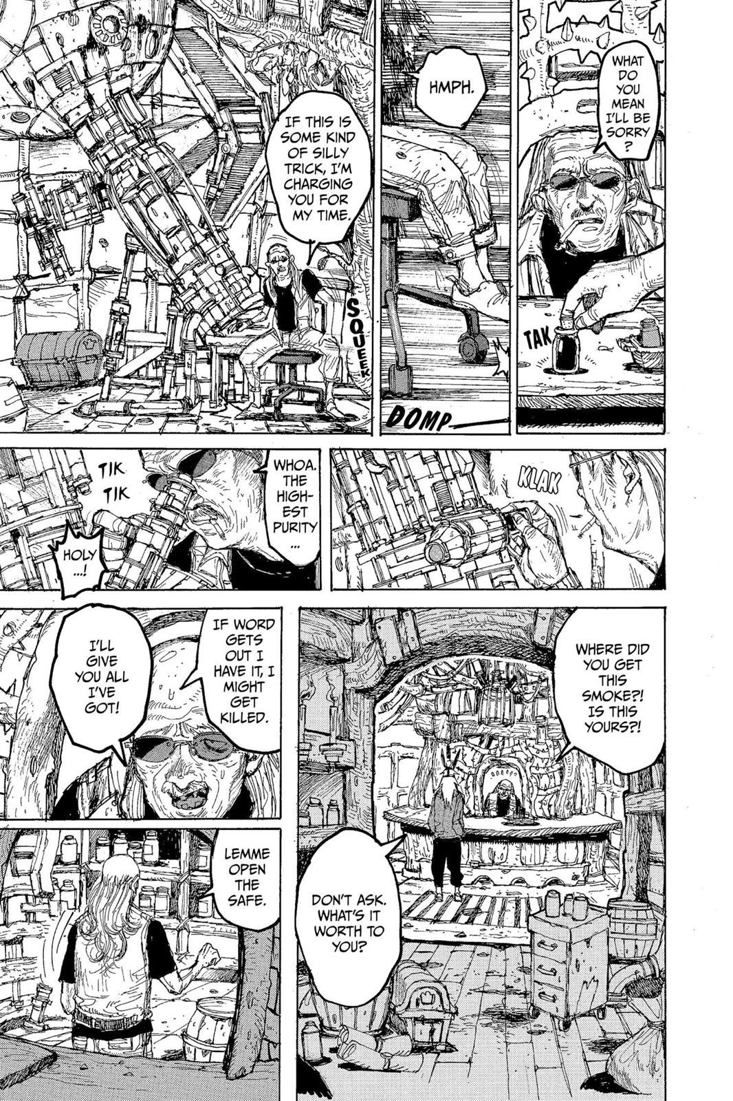 Dorohedoro Chapter 16 page 13 - Chapter 16: The Girl Who Sells Smoke