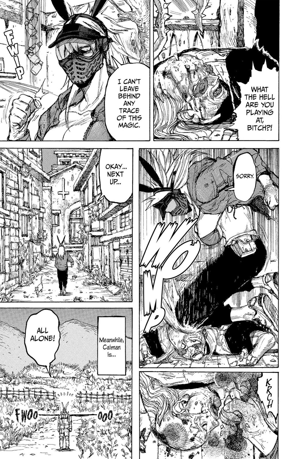 Dorohedoro Chapter 16 page 15 - Chapter 16: The Girl Who Sells Smoke