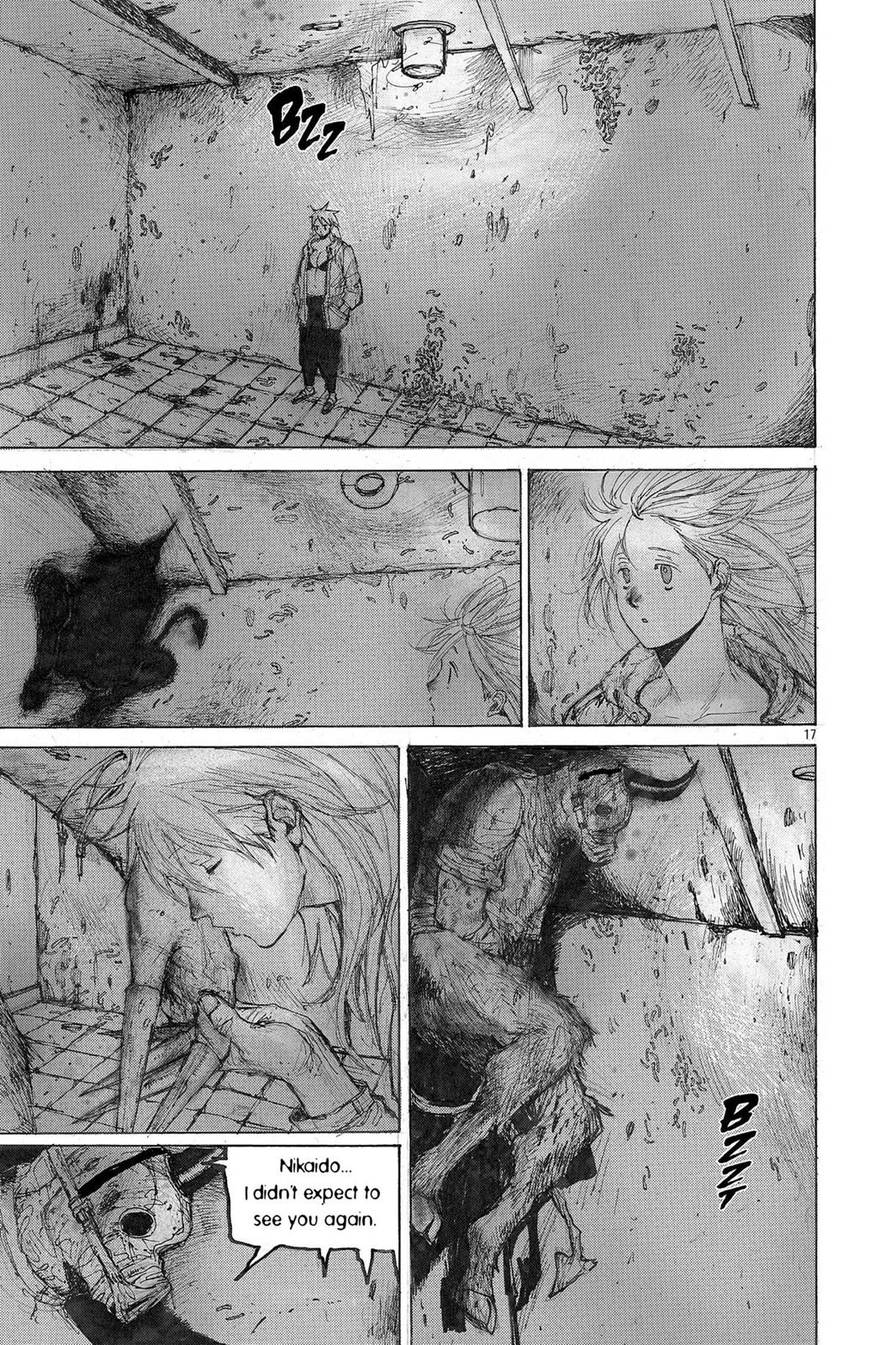 Dorohedoro Chapter 16 page 17 - Chapter 16: The Girl Who Sells Smoke