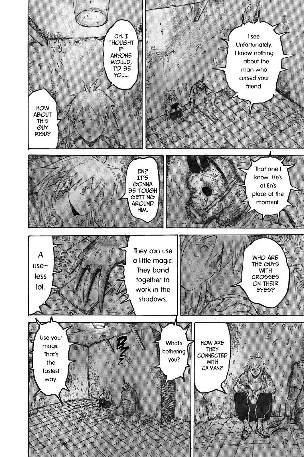 Dorohedoro Chapter 16 page 18 - Chapter 16: The Girl Who Sells Smoke