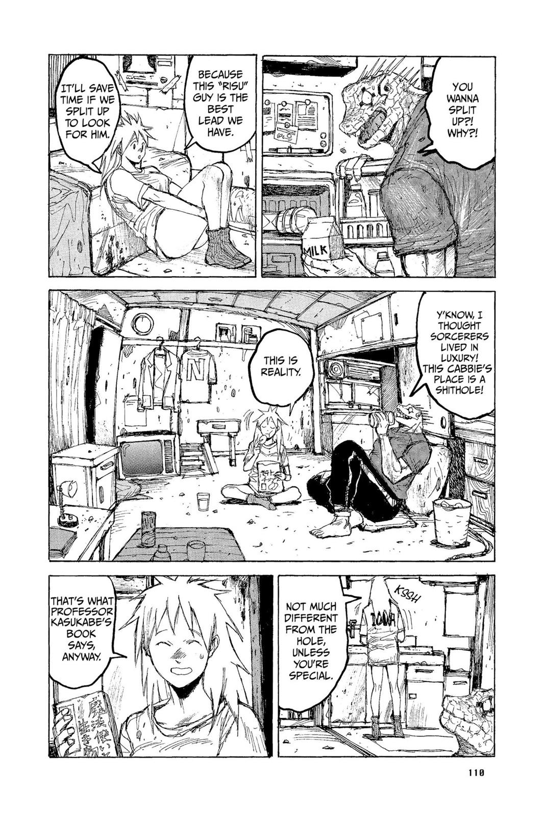 Dorohedoro Chapter 16 page 4 - Chapter 16: The Girl Who Sells Smoke