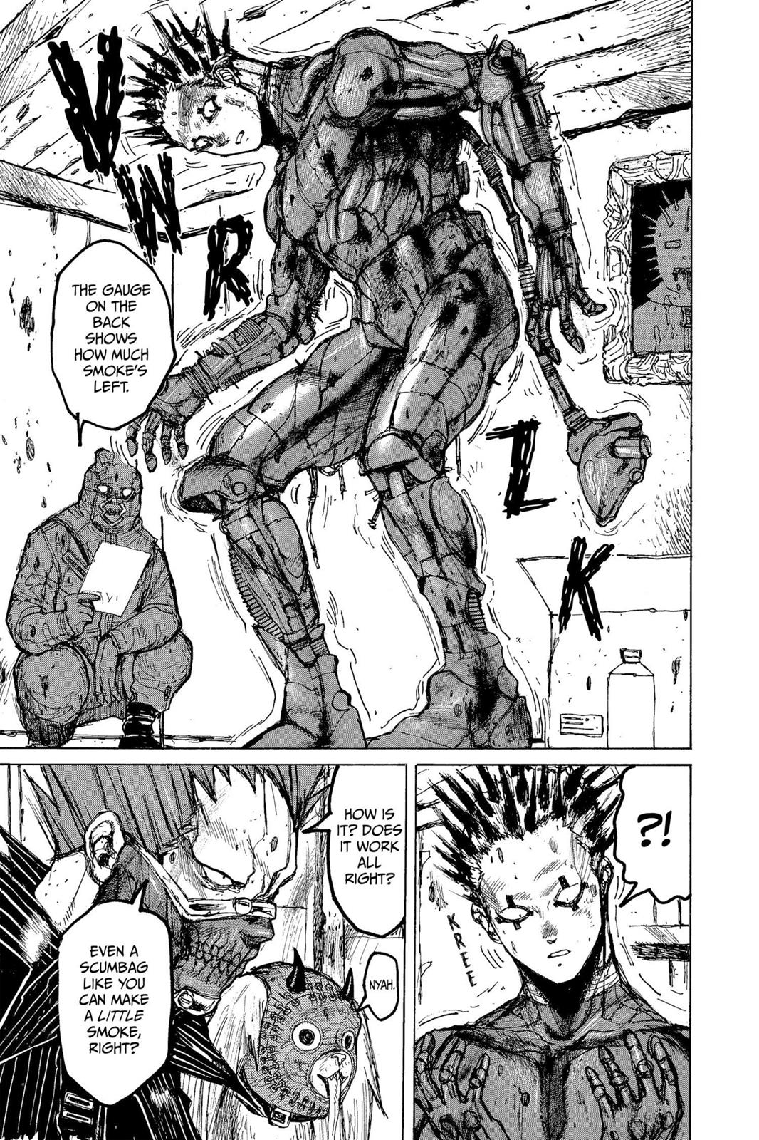 Dorohedoro Chapter 16 page 7 - Chapter 16: The Girl Who Sells Smoke