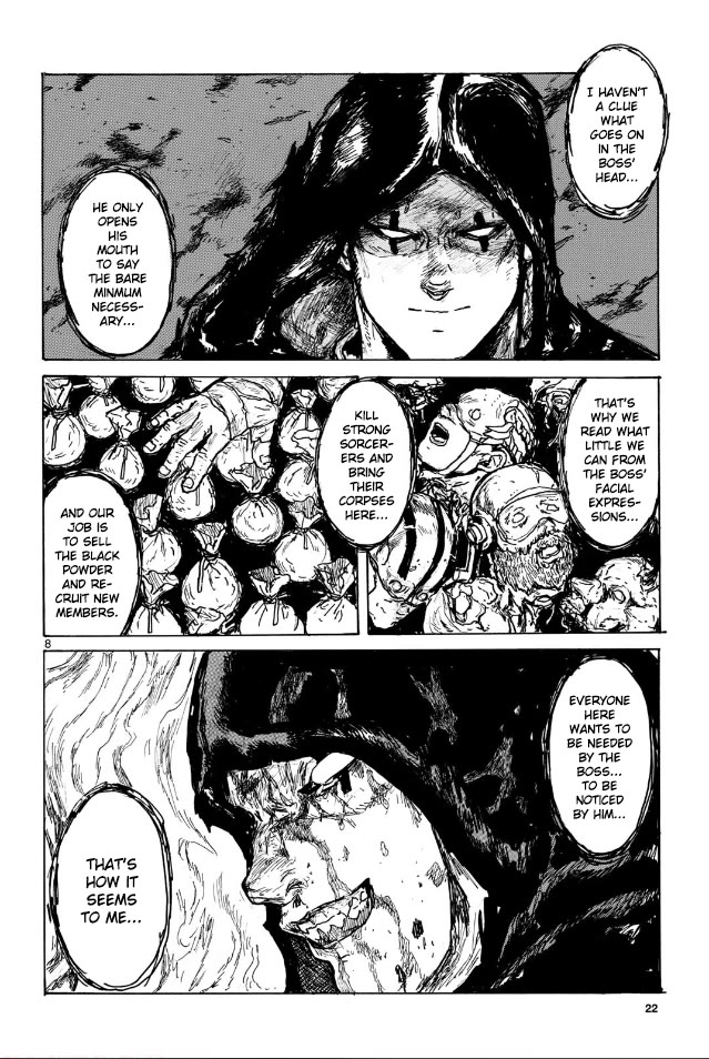 Dorohedoro Chapter 167.75 page 8 - Chapter 167.75: Ma No Omake: Special Episode - "The Ruler of Dread"