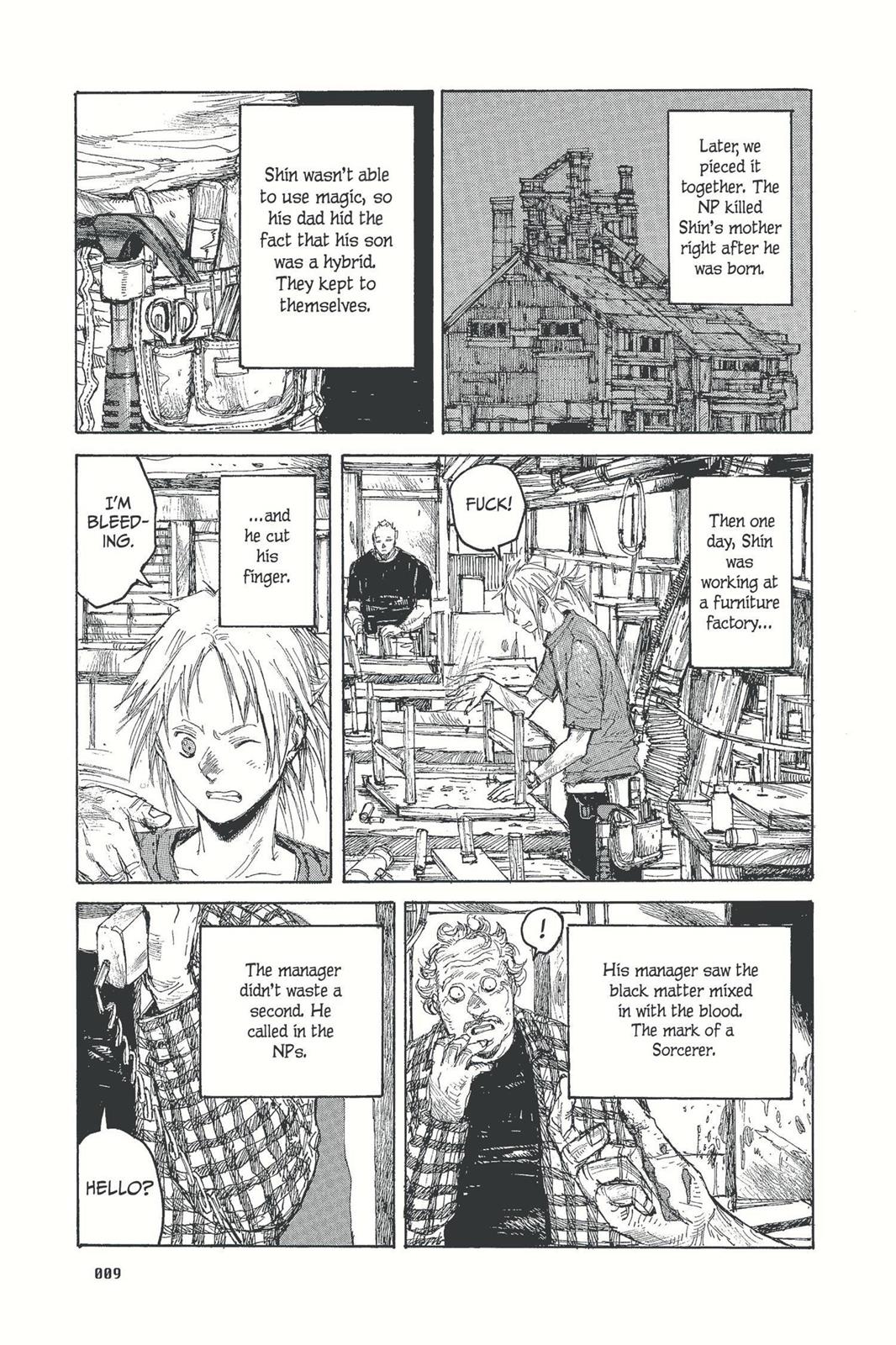 Dorohedoro Chapter 18 page 10 - Chapter 18: The First Smoke