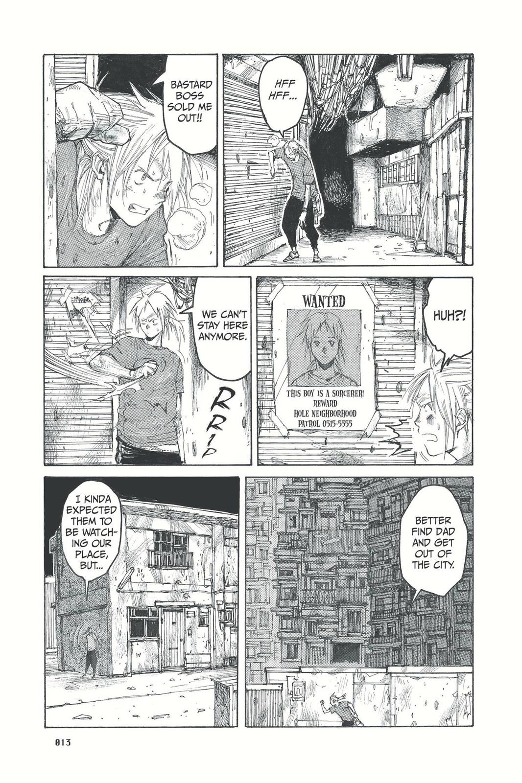 Dorohedoro Chapter 18 page 14 - Chapter 18: The First Smoke