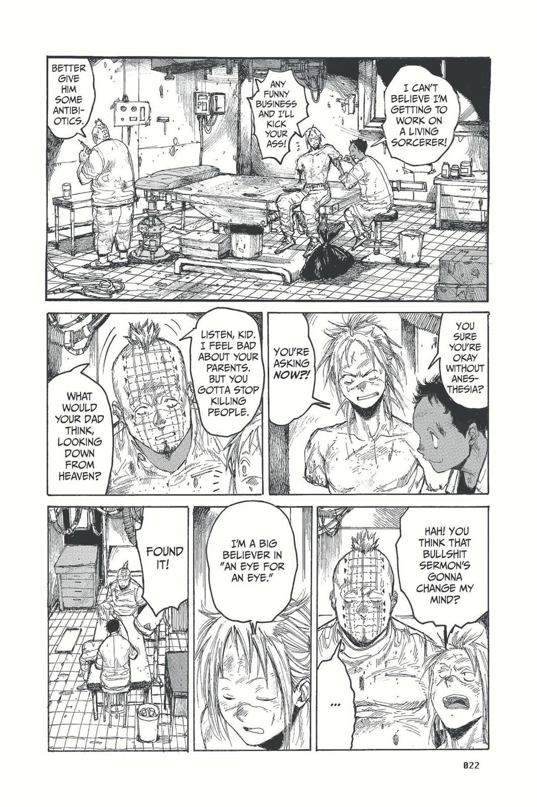Dorohedoro Chapter 18 page 23 - Chapter 18: The First Smoke