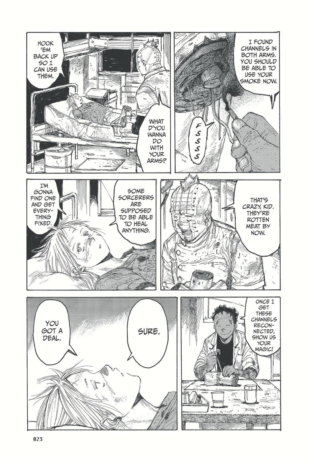 Dorohedoro Chapter 18 page 24 - Chapter 18: The First Smoke