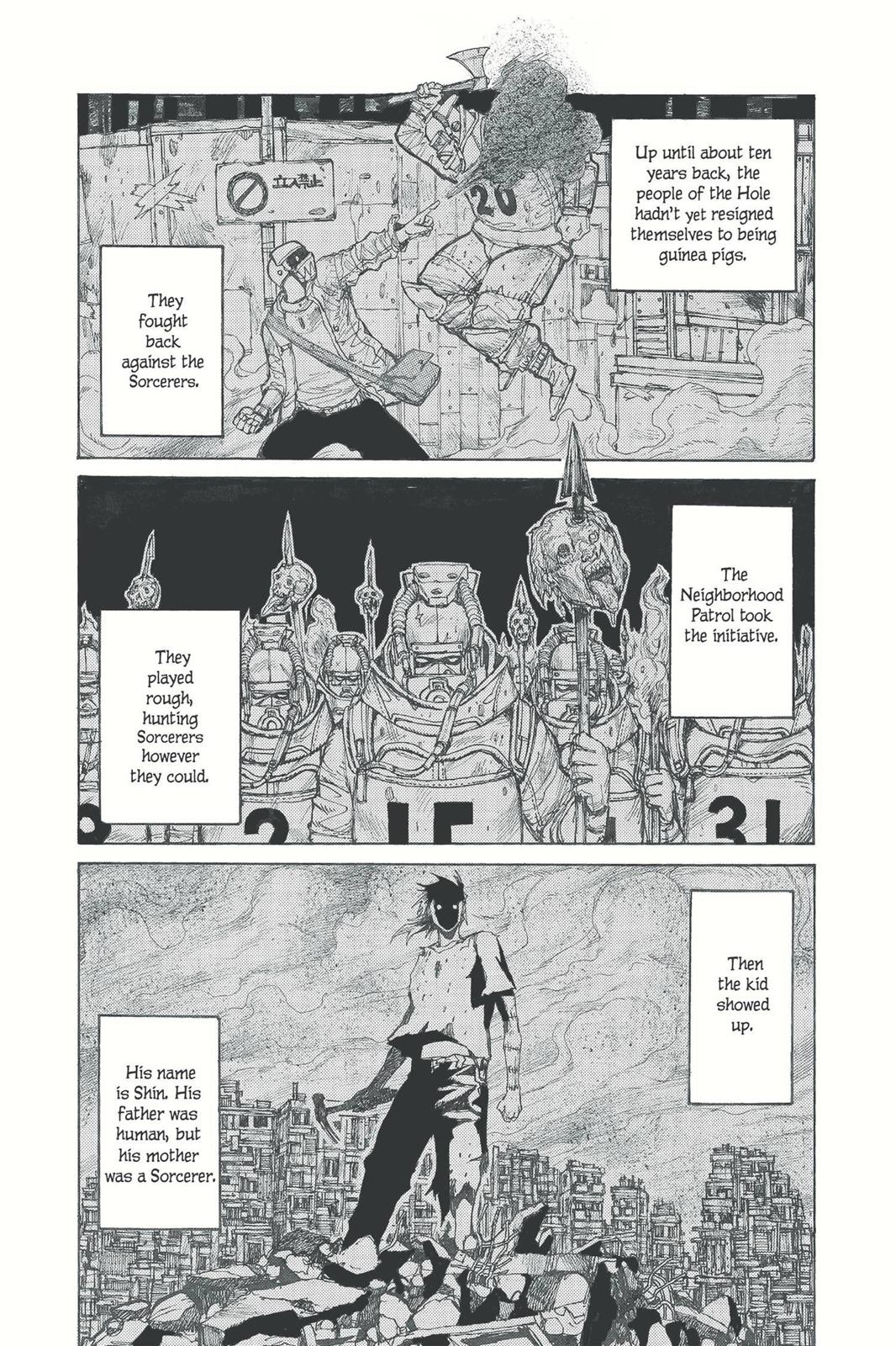 Dorohedoro Chapter 18 page 9 - Chapter 18: The First Smoke