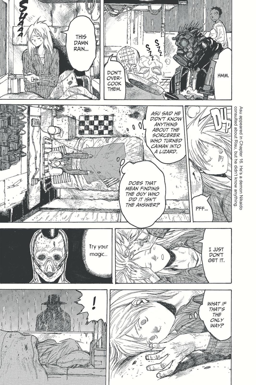 Dorohedoro Chapter 19 page 3 - Chapter 19: Sewer Elegy