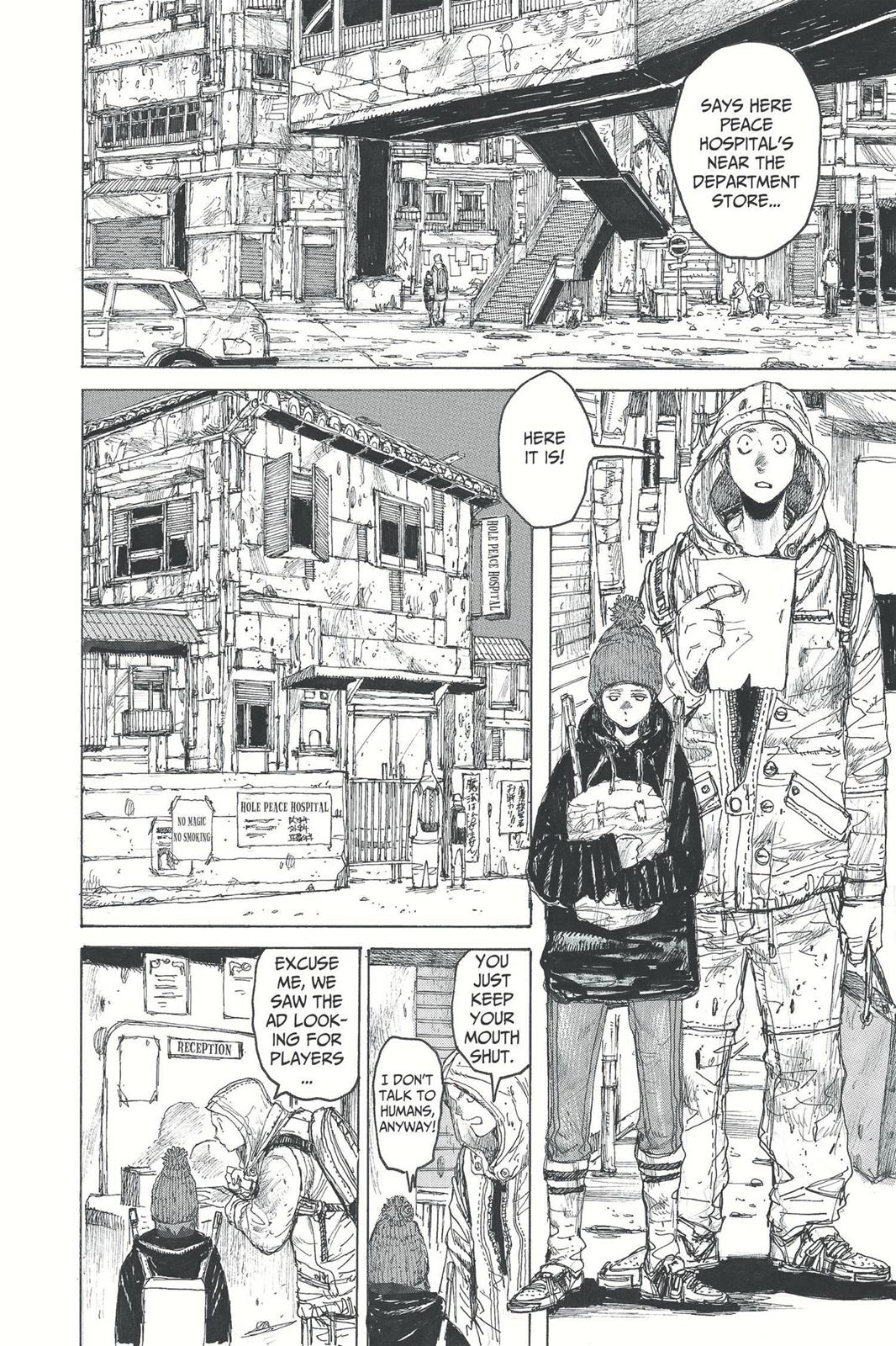 Dorohedoro Chapter 20 page 14 - Chapter 20: The All-Star - Dream Game
