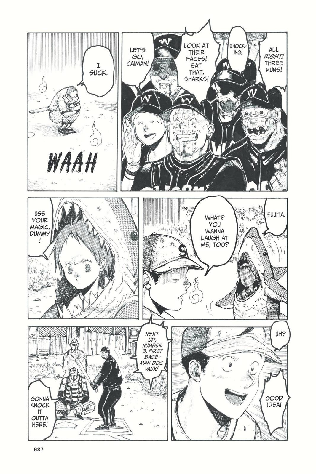 Dorohedoro Chapter 21 page 12 - Chapter 21: The All-Star - Dream Game Heats Up!!
