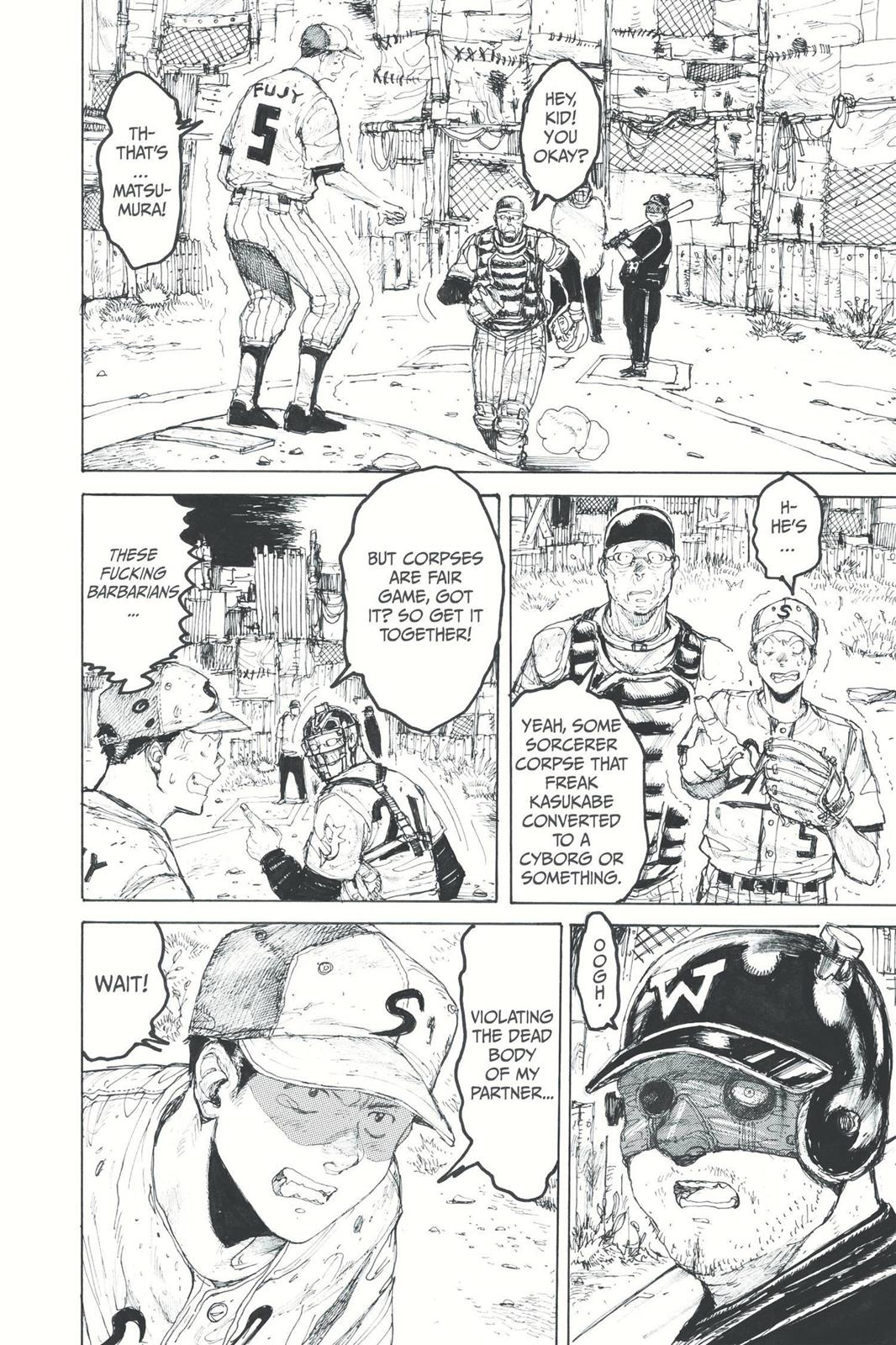 Dorohedoro Chapter 21 page 5 - Chapter 21: The All-Star - Dream Game Heats Up!!