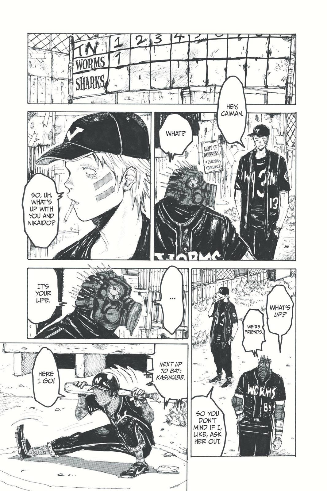 Dorohedoro Chapter 21 page 8 - Chapter 21: The All-Star - Dream Game Heats Up!!