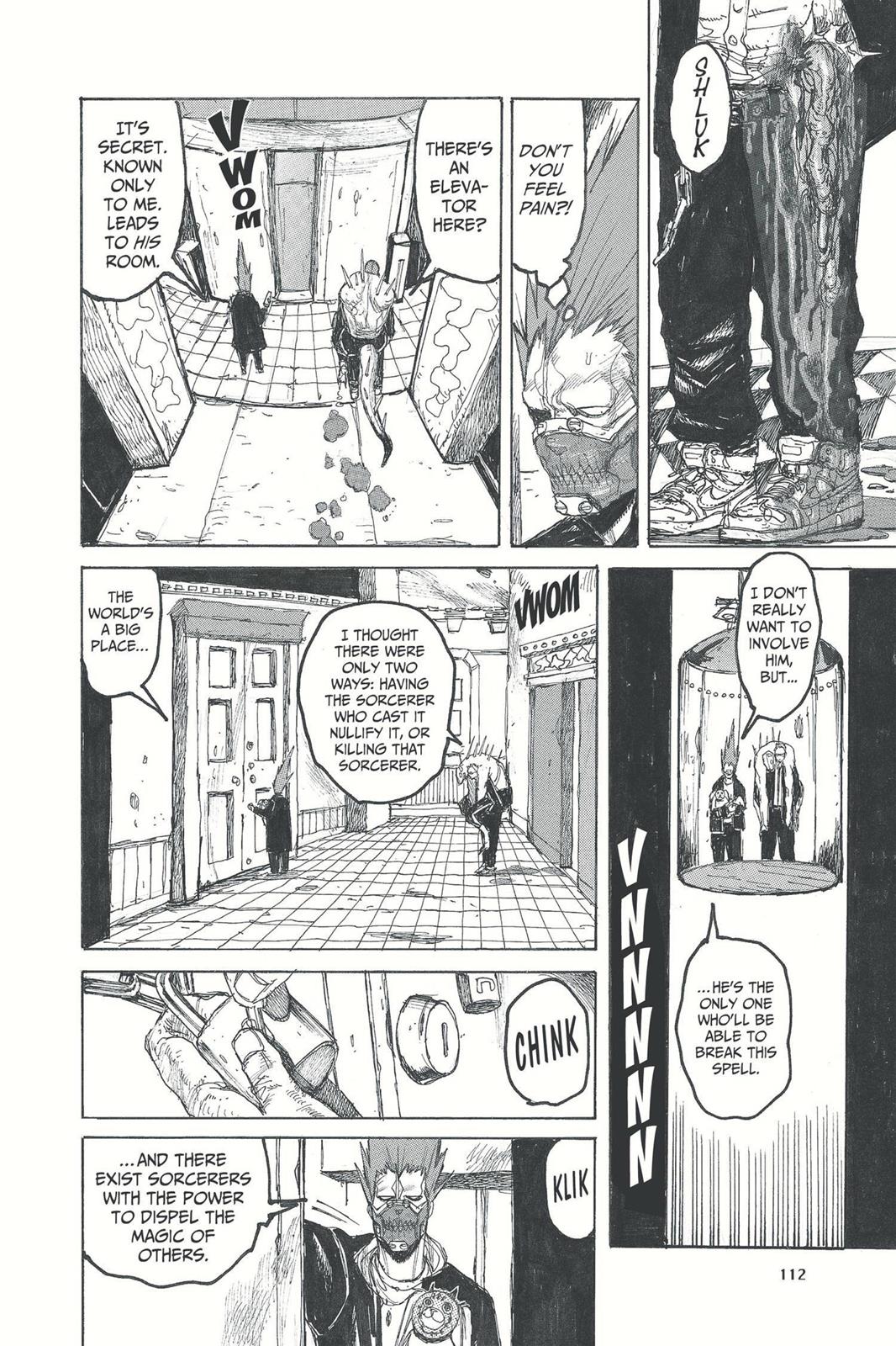 Dorohedoro Chapter 22 page 12 - Chapter 22: Reptiles Spawn