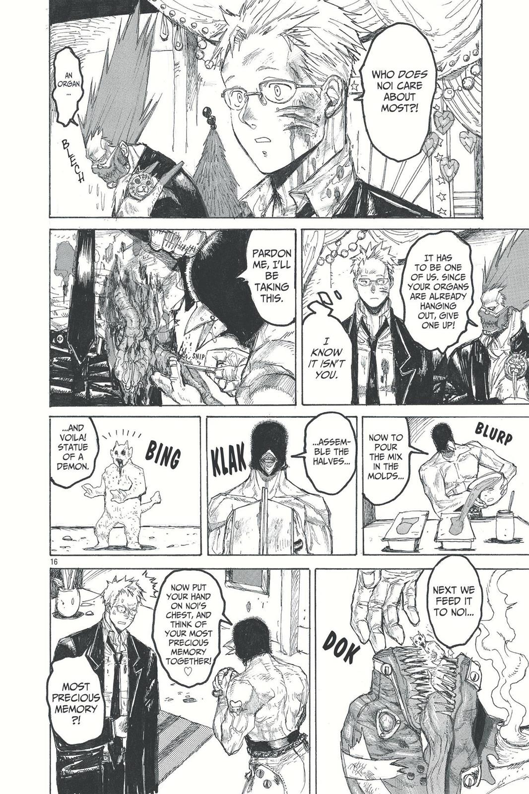 Dorohedoro Chapter 22 page 16 - Chapter 22: Reptiles Spawn