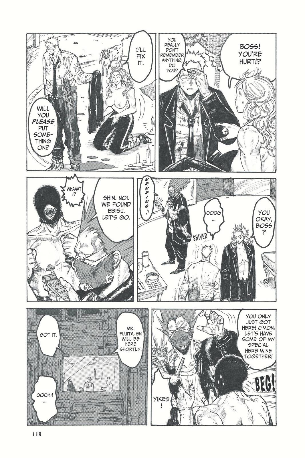 Dorohedoro Chapter 22 page 19 - Chapter 22: Reptiles Spawn