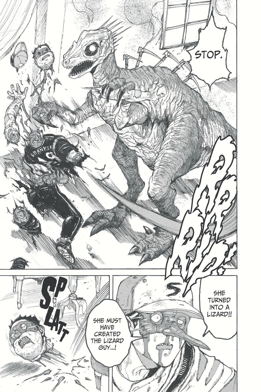 Dorohedoro Chapter 22 page 23 - Chapter 22: Reptiles Spawn