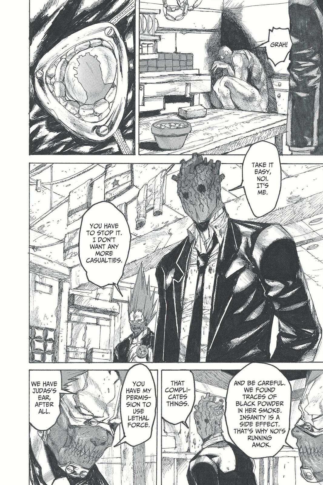 Dorohedoro Chapter 22 page 6 - Chapter 22: Reptiles Spawn