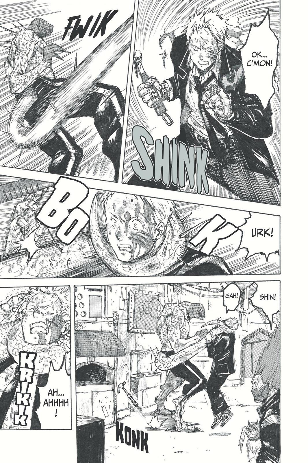 Dorohedoro Chapter 22 page 9 - Chapter 22: Reptiles Spawn