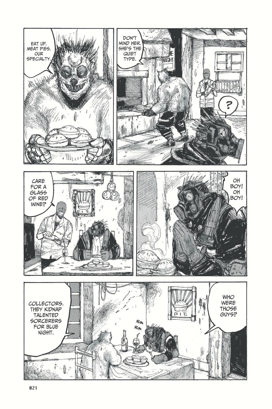 Dorohedoro Chapter 24 page 22 - Chapter 24: Lalala Monsterman
