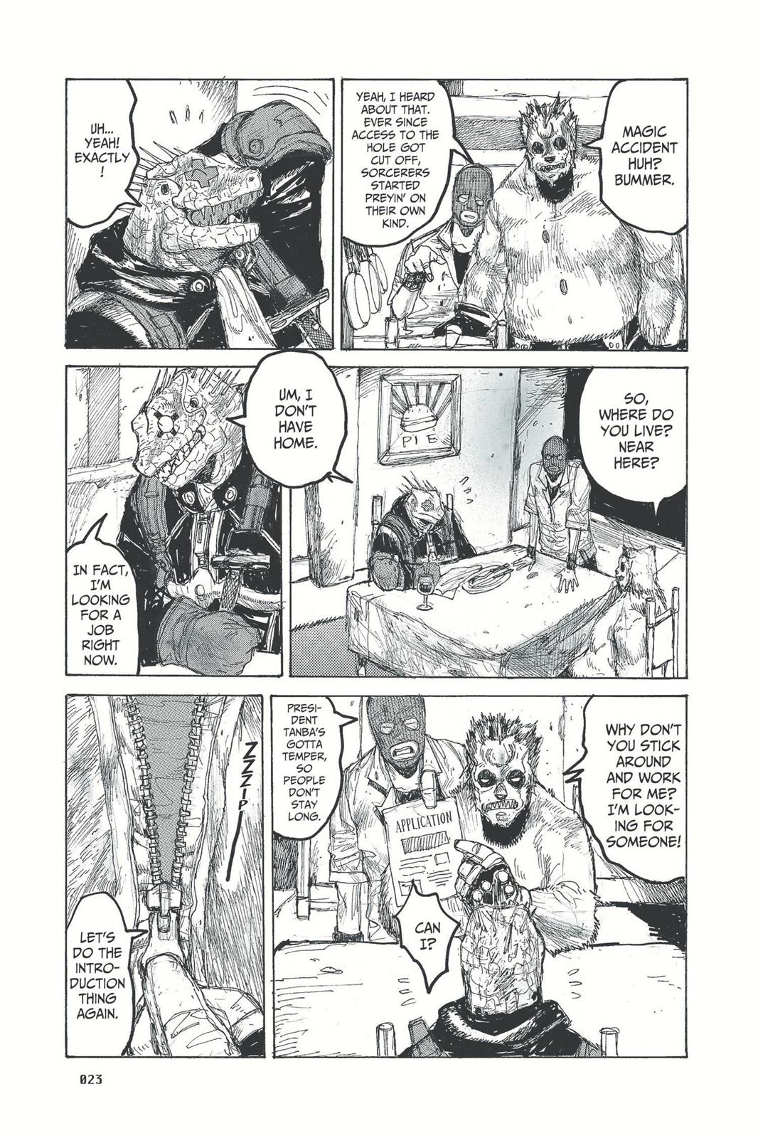Dorohedoro Chapter 24 page 24 - Chapter 24: Lalala Monsterman