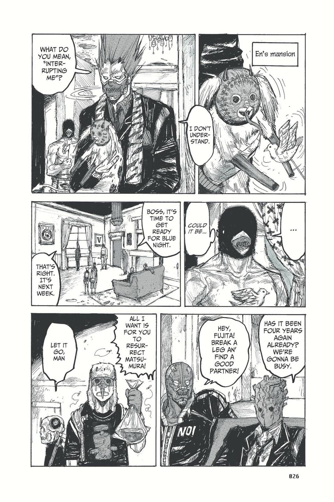 Dorohedoro Chapter 24 page 27 - Chapter 24: Lalala Monsterman