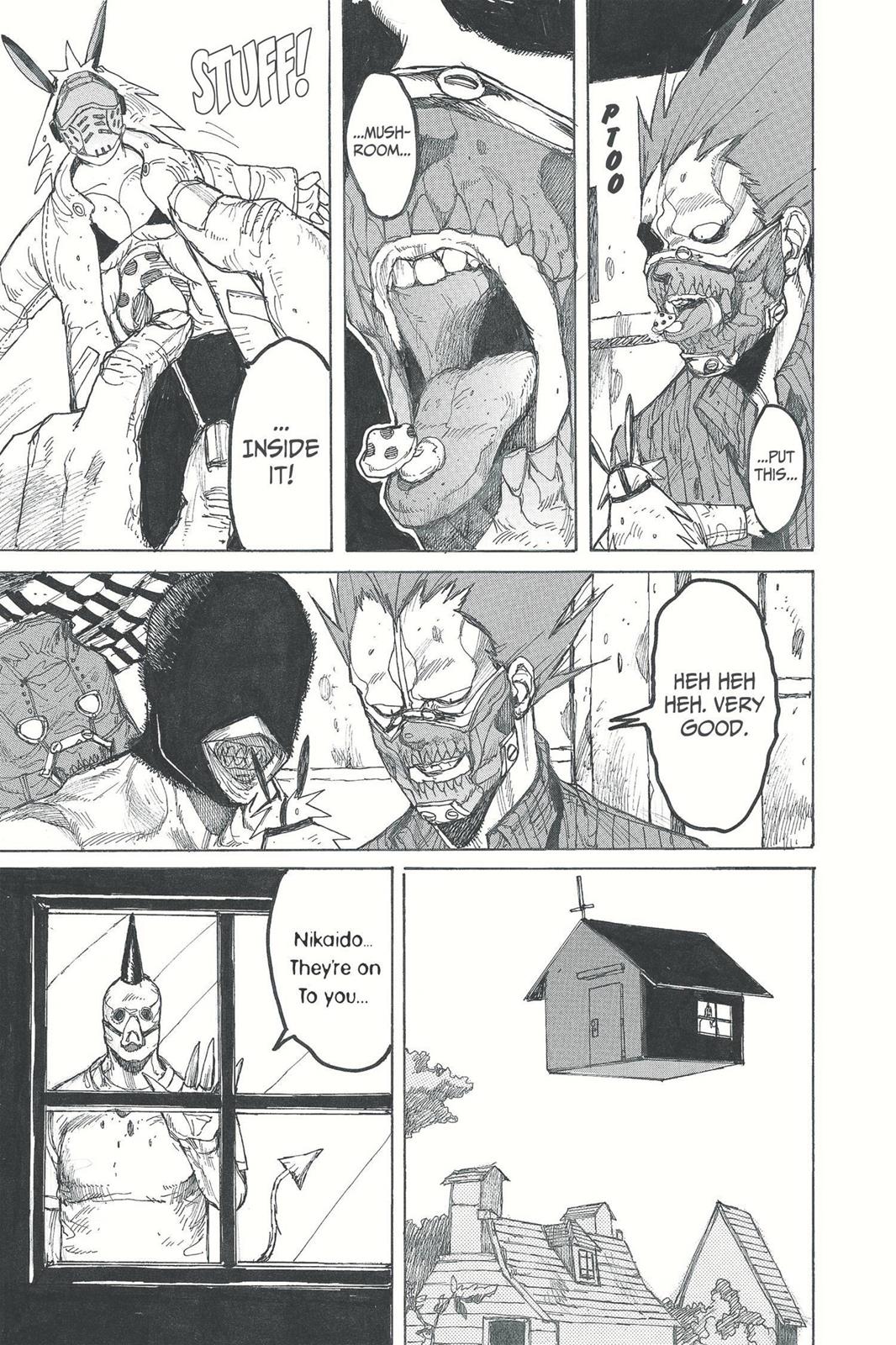 Dorohedoro Chapter 29 page 15 - Chapter 29: A Macabre Mushroom Appears!