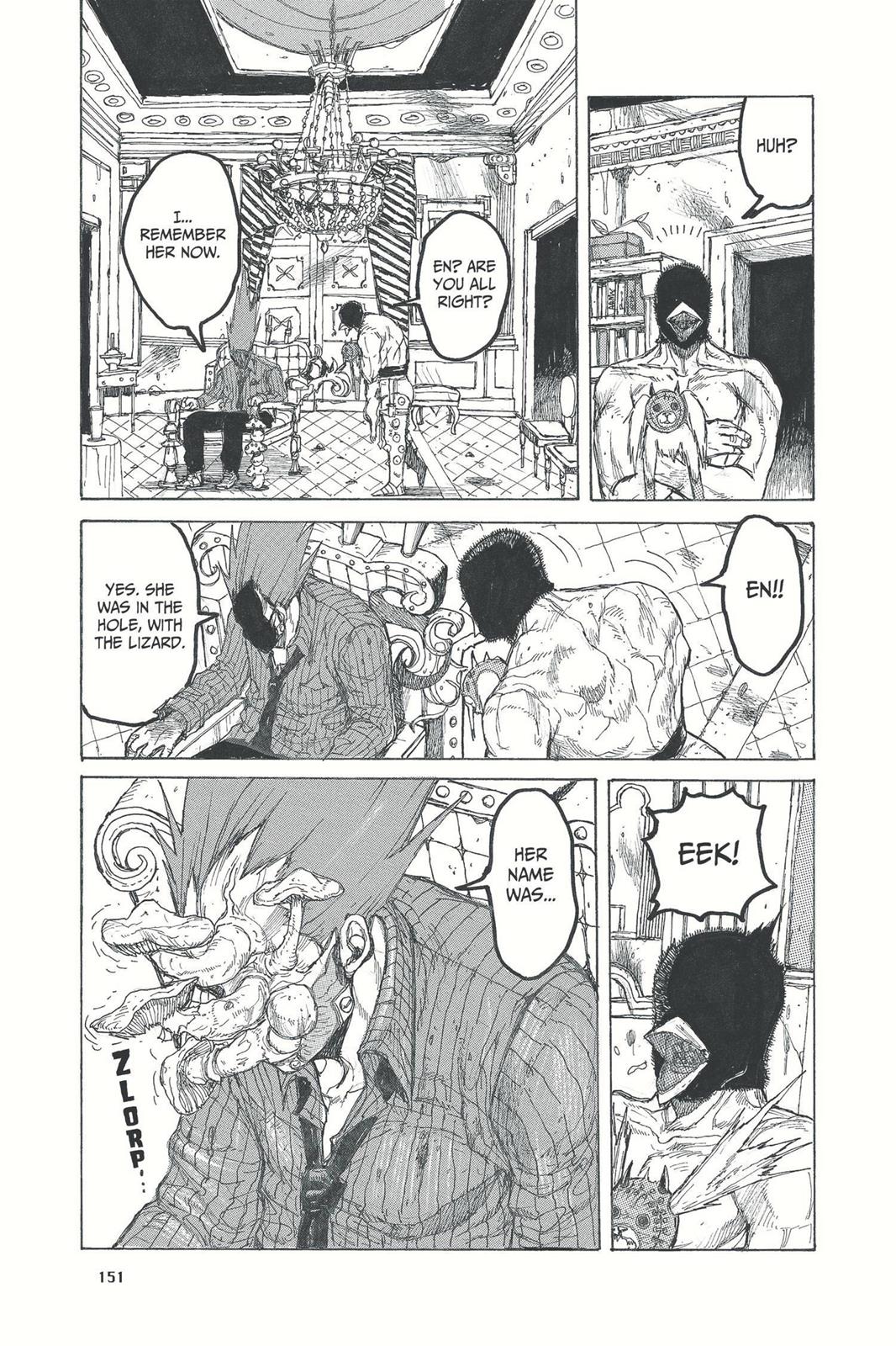 Dorohedoro Chapter 30 page 5 - Chapter 30: Welcome Mushroom-chan!