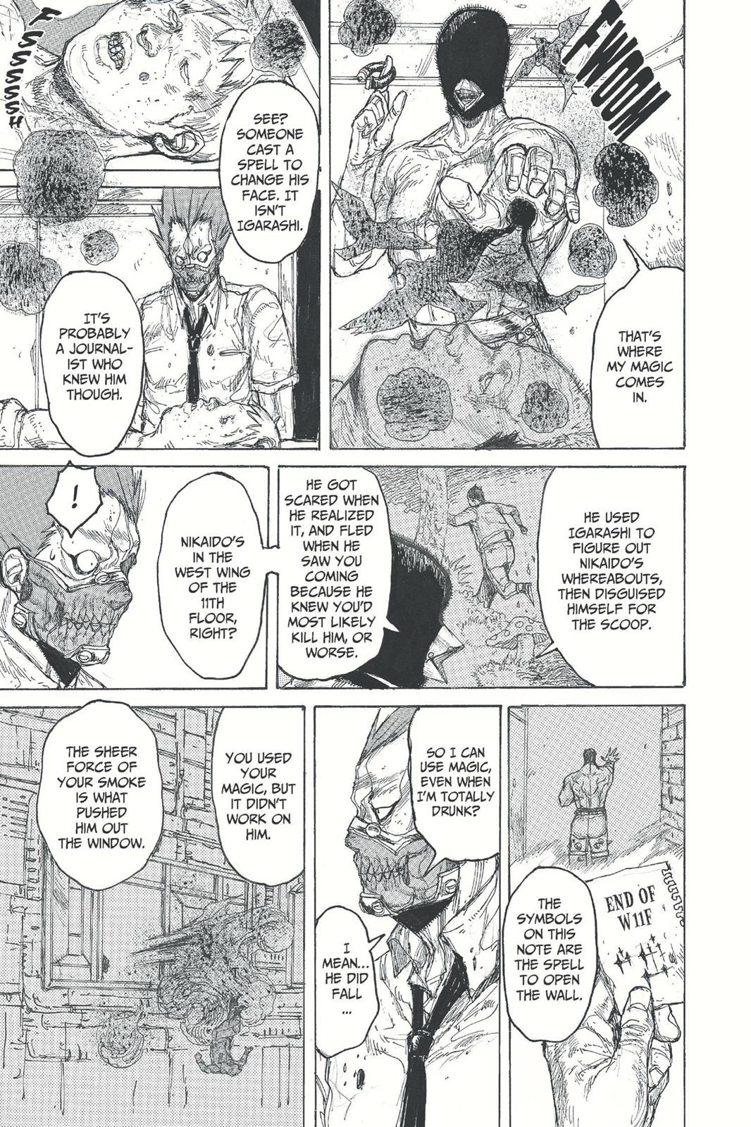 Dorohedoro Chapter 32 page 23 - Chapter 32: Odd Person In The Night