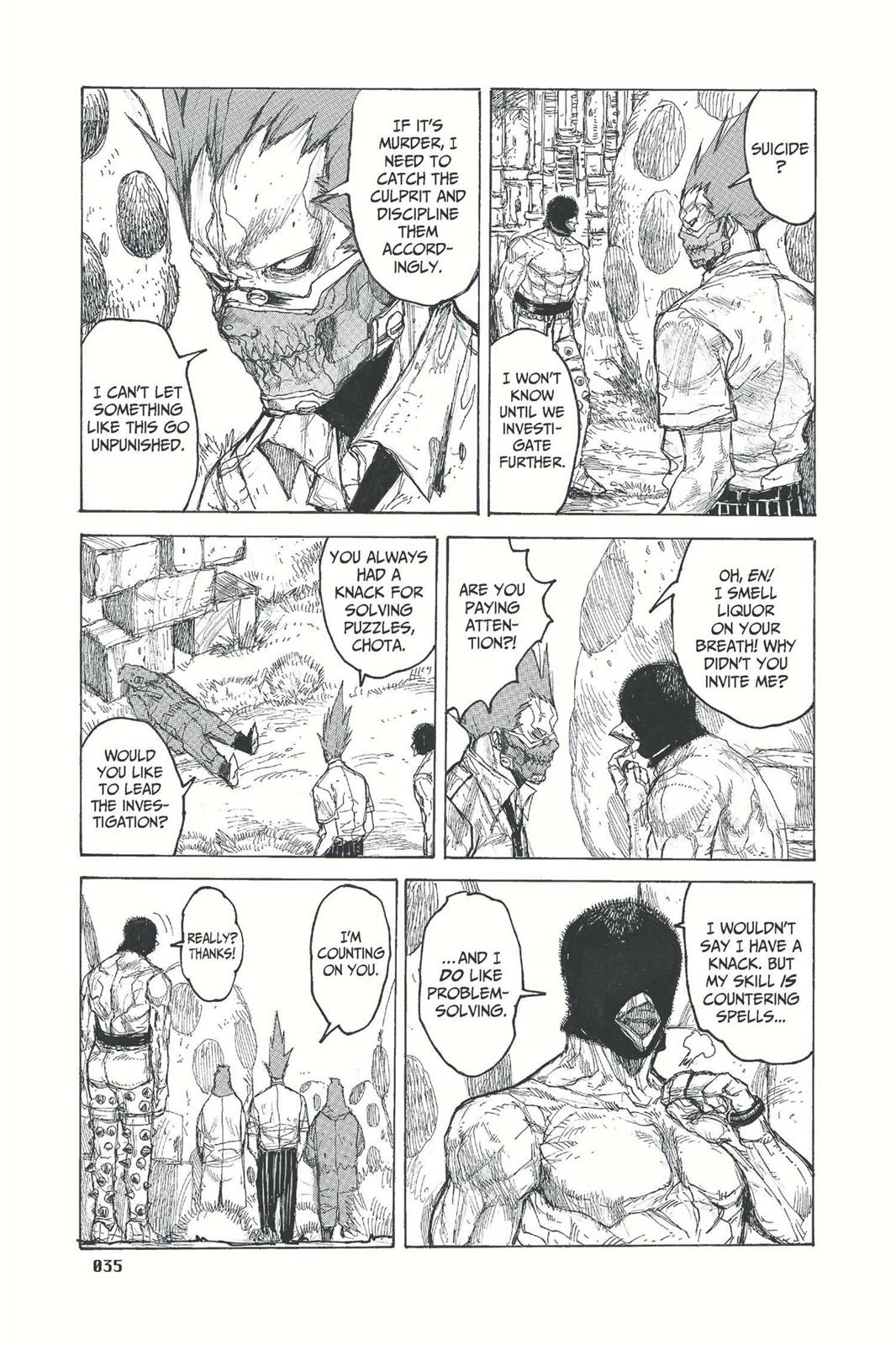 Dorohedoro Chapter 32 page 9 - Chapter 32: Odd Person In The Night