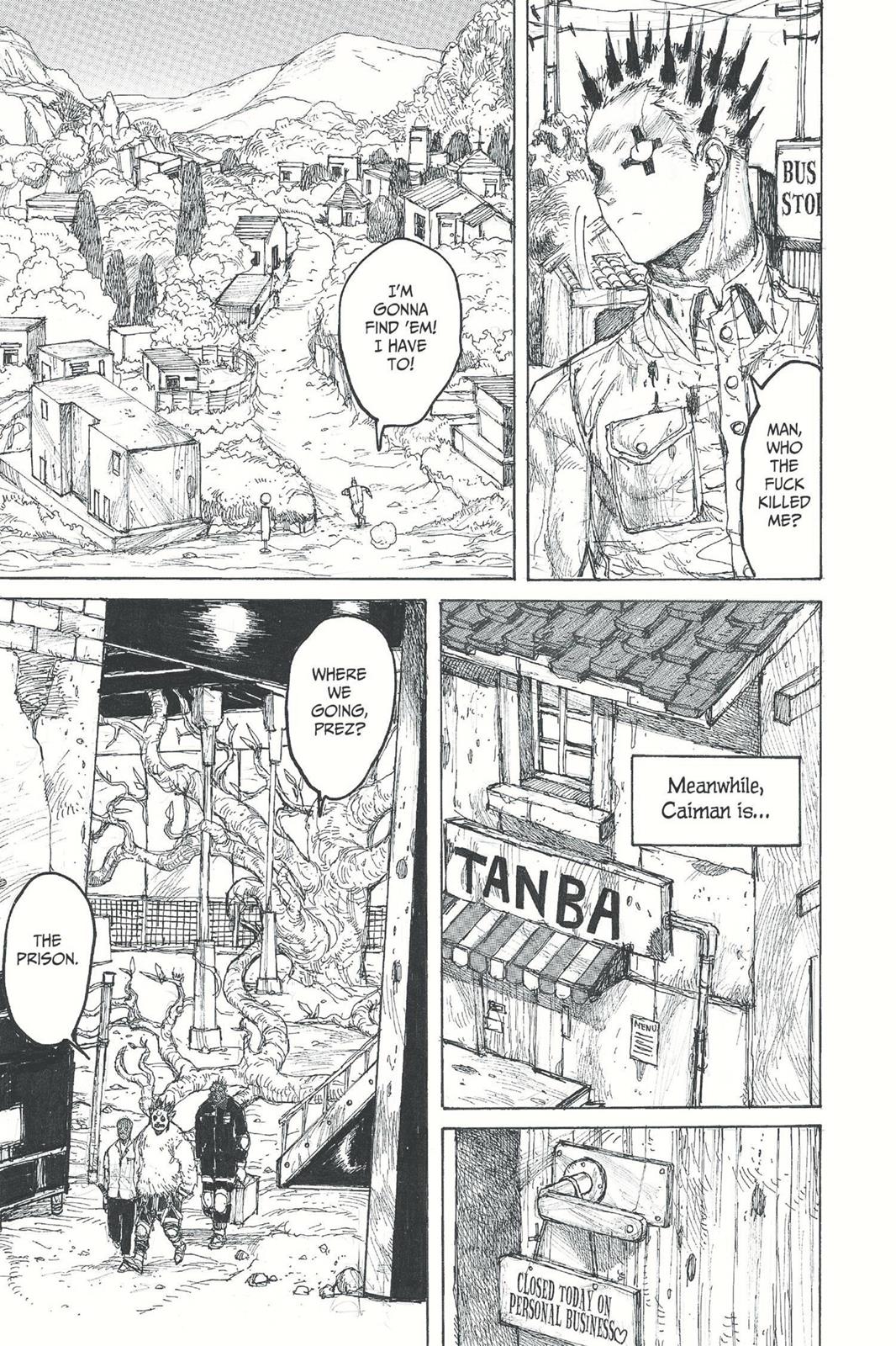 Dorohedoro Chapter 34 page 9 - Chapter 34: Manju Terror