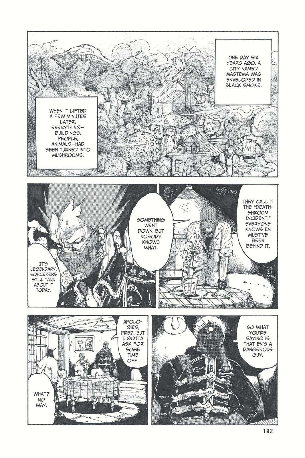 Dorohedoro Chapter 35 page 4 - Chapter 35: Yakimo Rendezvous