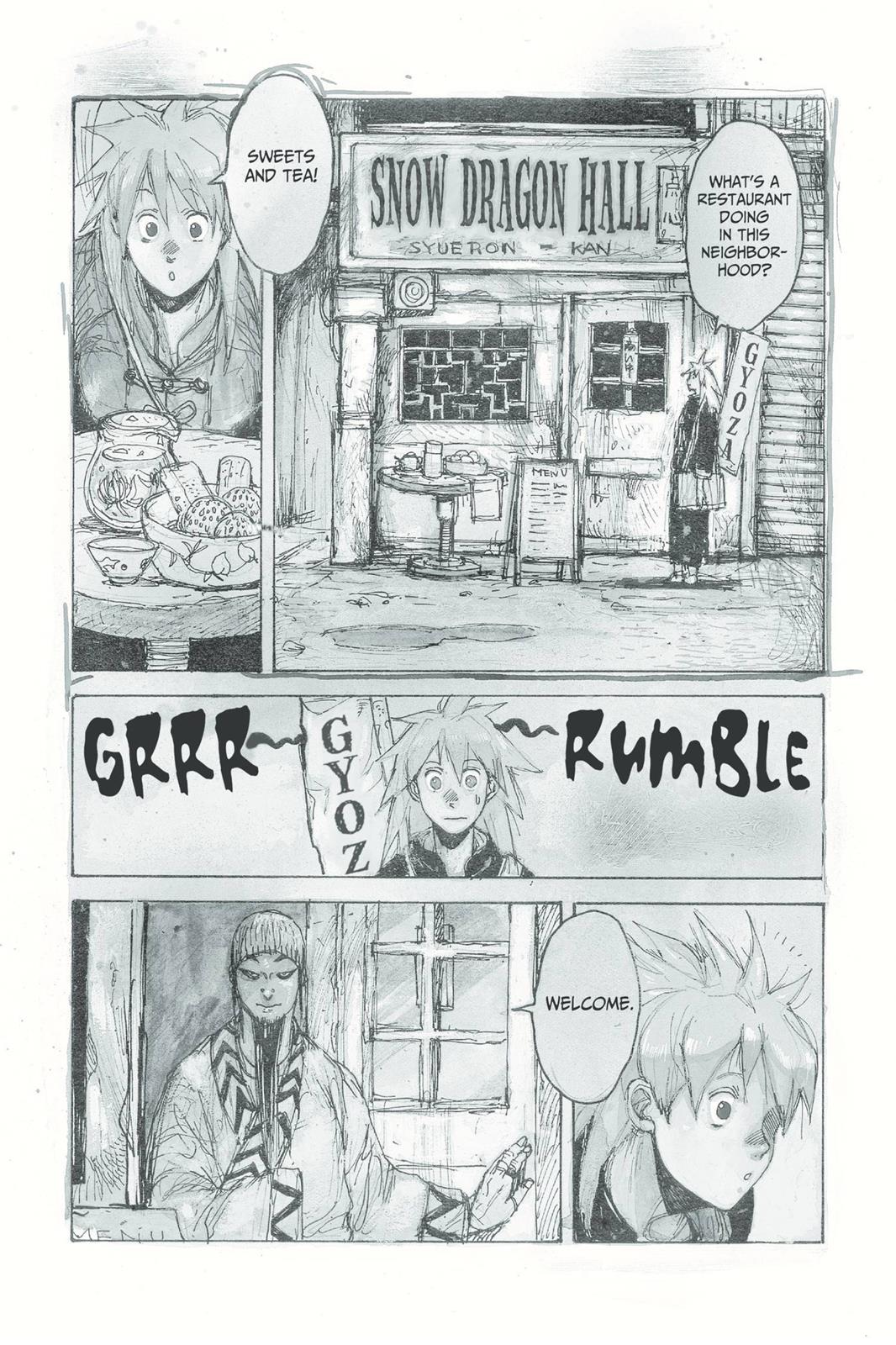 Dorohedoro Chapter 36.5 page 4 - Chapter 36.5: Bonus Curse 6