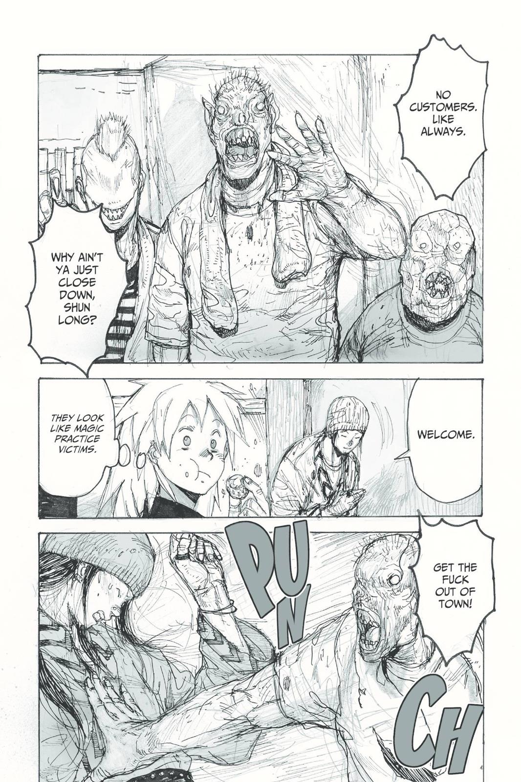 Dorohedoro Chapter 36.5 page 8 - Chapter 36.5: Bonus Curse 6