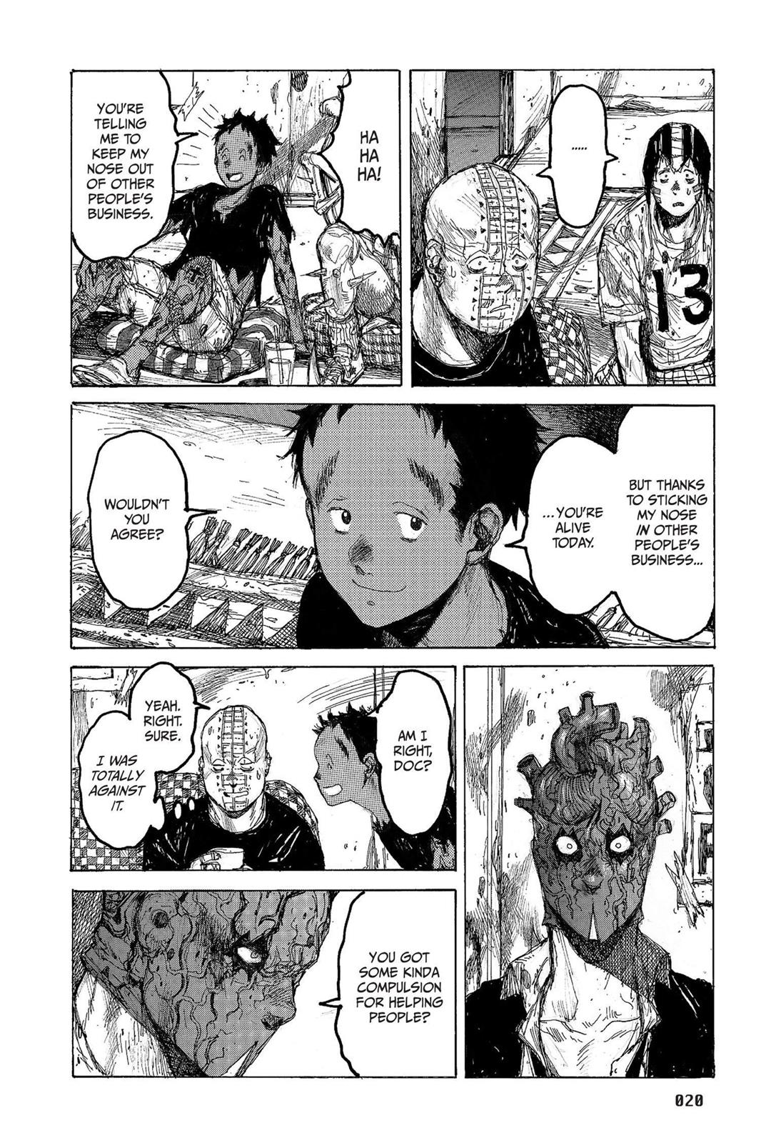 Dorohedoro Chapter 37 page 21 - Chapter 37: Let's Meet At The Snack Bar