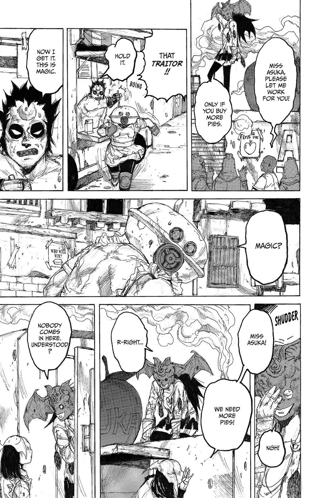 Dorohedoro Chapter 38 page 11 - Chapter 38: Meat Bags Free For All