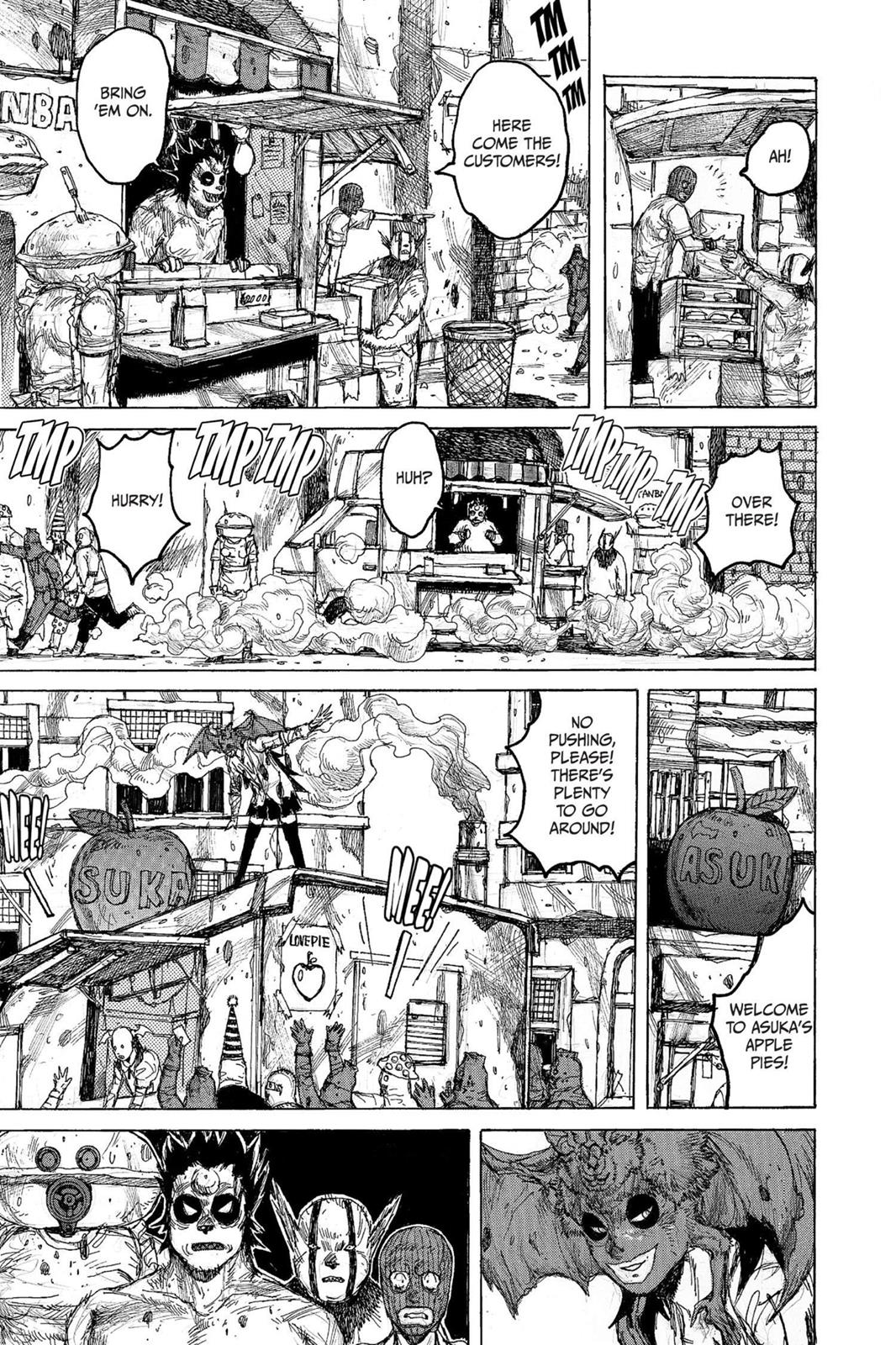 Dorohedoro Chapter 38 page 5 - Chapter 38: Meat Bags Free For All