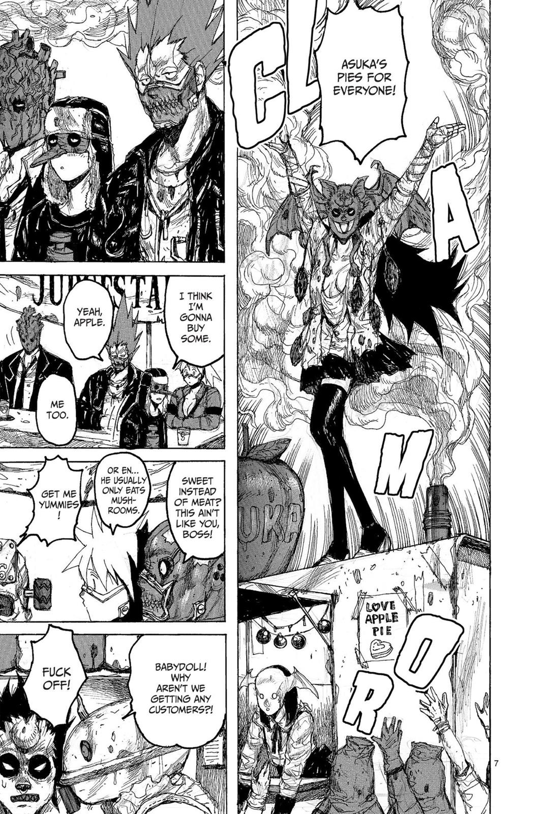 Dorohedoro Chapter 38 page 7 - Chapter 38: Meat Bags Free For All