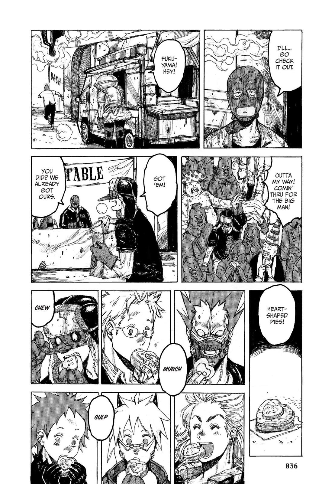 Dorohedoro Chapter 38 page 8 - Chapter 38: Meat Bags Free For All