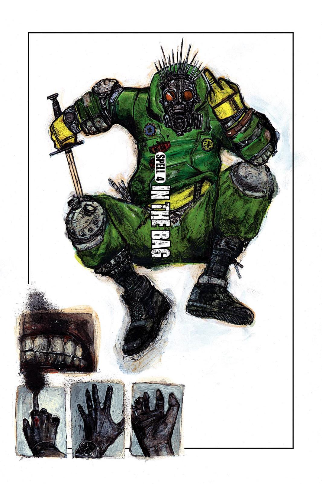 Dorohedoro Chapter 4 page 1 - Chapter 4: In The Bag