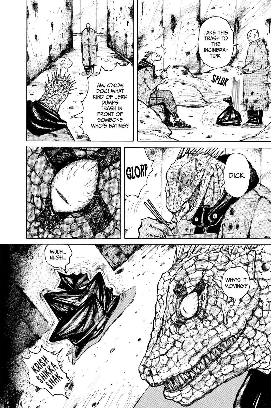 Dorohedoro Chapter 4 page 10 - Chapter 4: In The Bag