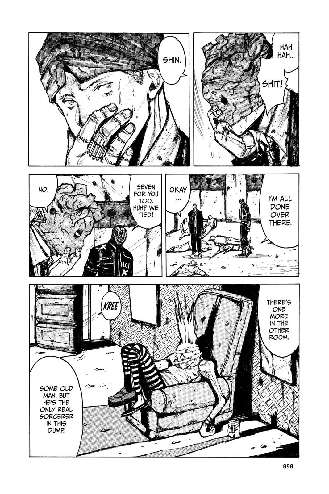 Dorohedoro Chapter 4 page 14 - Chapter 4: In The Bag