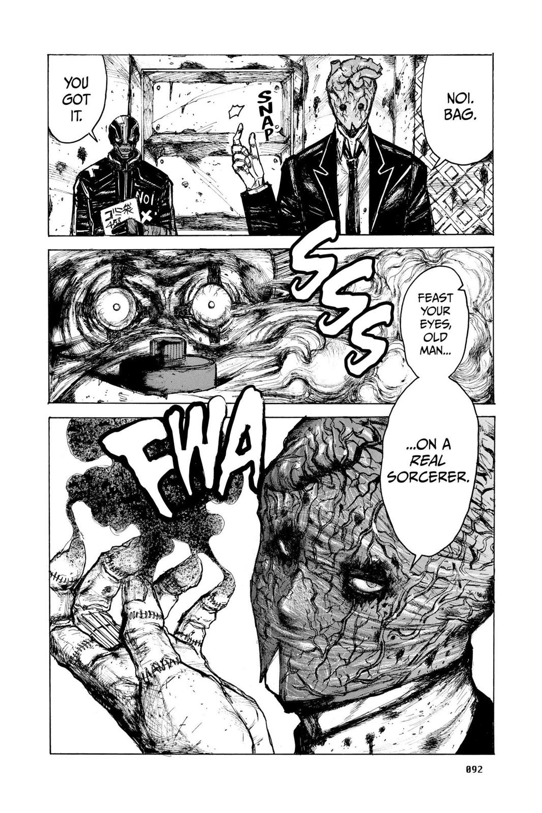 Dorohedoro Chapter 4 page 16 - Chapter 4: In The Bag