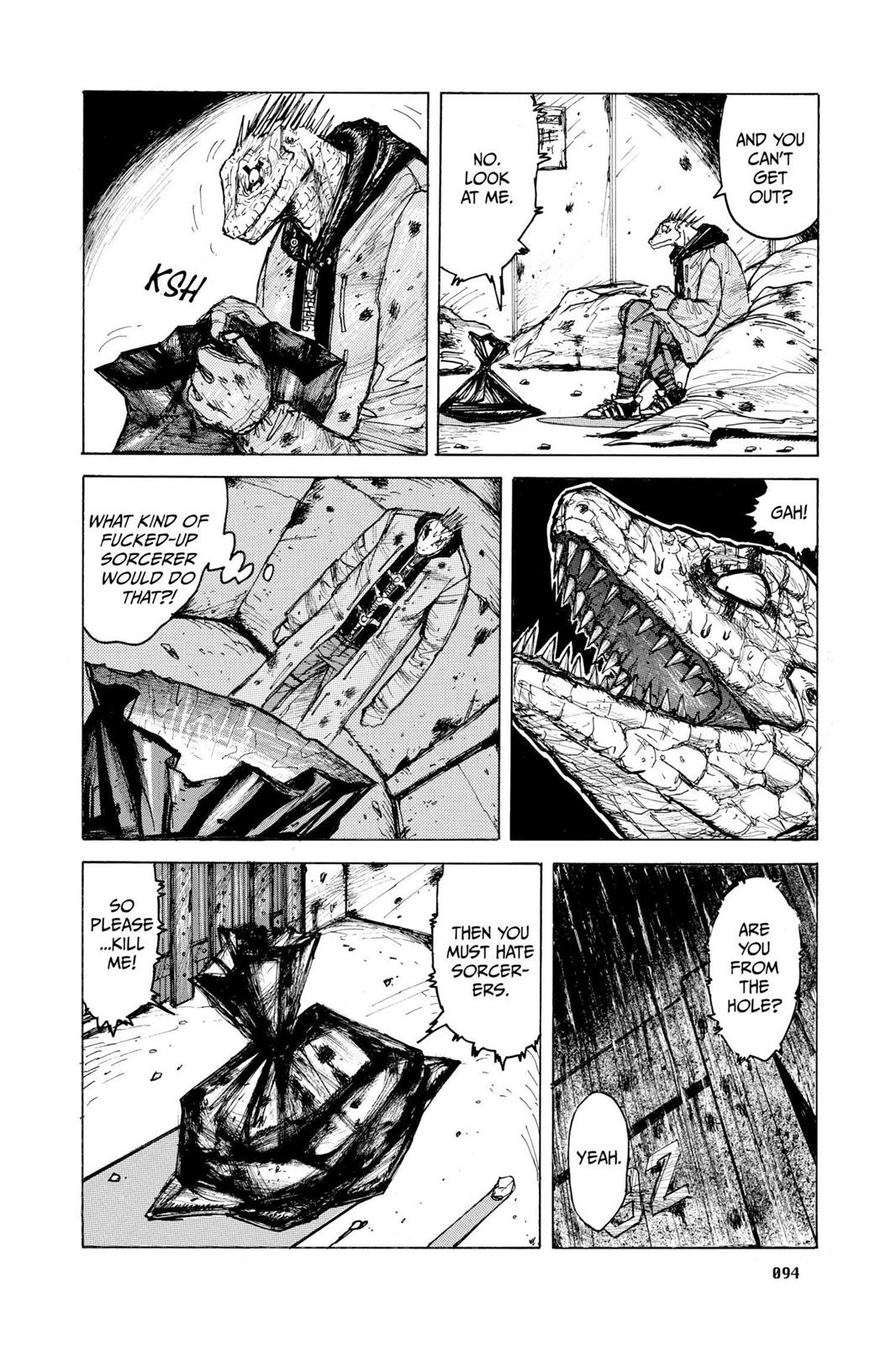 Dorohedoro Chapter 4 page 18 - Chapter 4: In The Bag