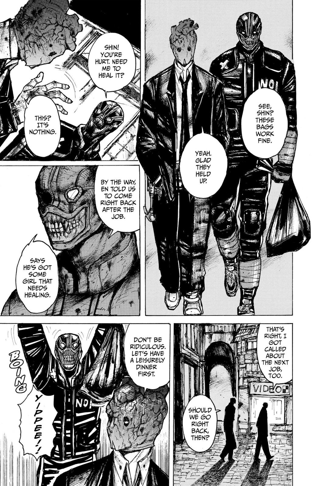 Dorohedoro Chapter 4 page 23 - Chapter 4: In The Bag