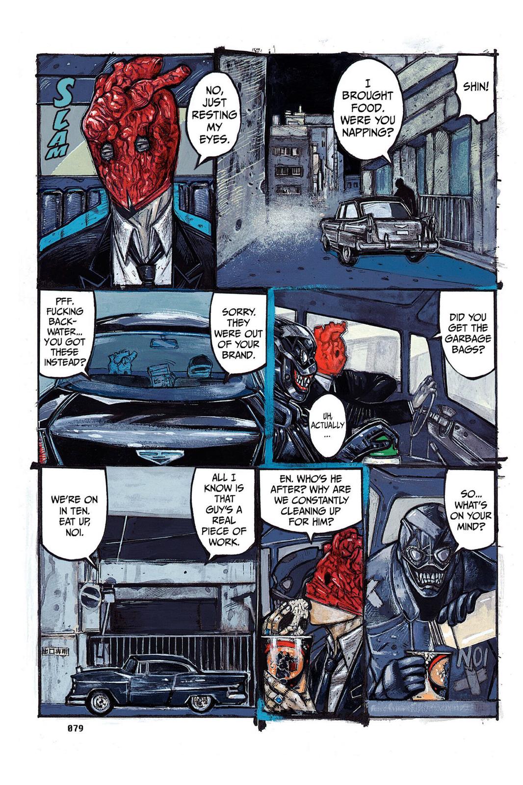 Dorohedoro Chapter 4 page 3 - Chapter 4: In The Bag