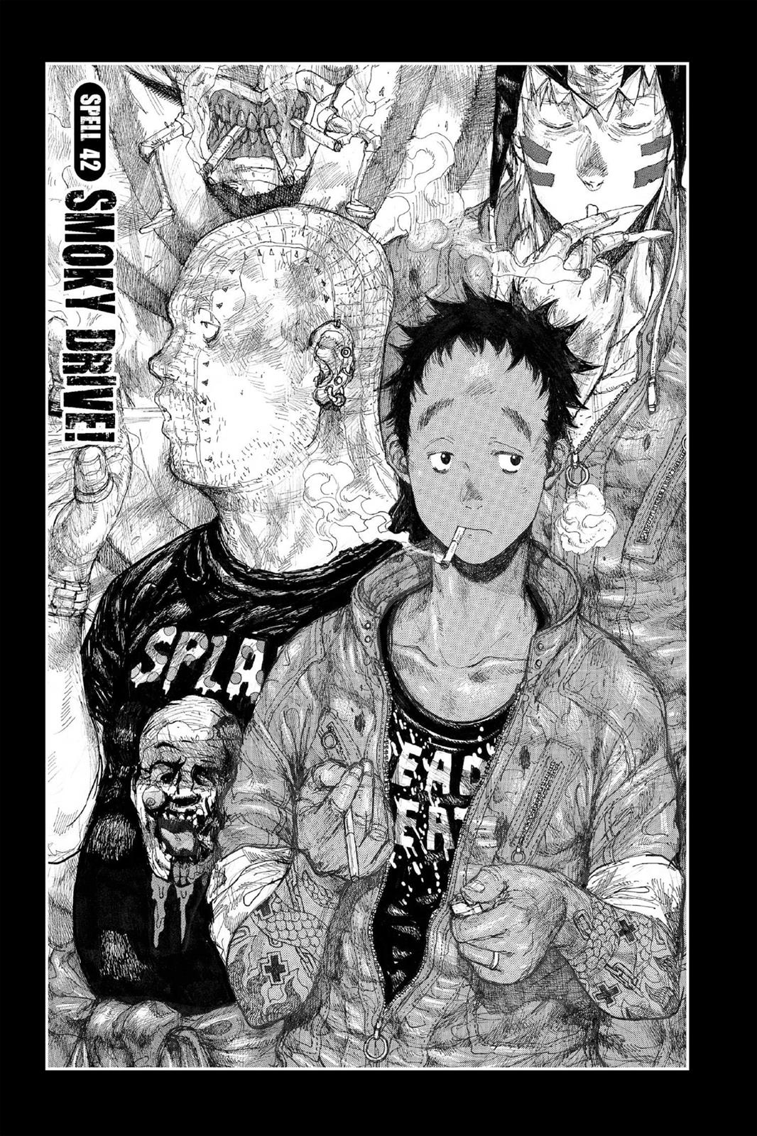 Dorohedoro Chapter 42 page 1 - Chapter 42: Smoky Drive!